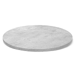 Стол обеденный с круглой светло-серой столешницей Harris Collection варинант исполнения - 2 | Loft Concept в Москве