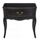 Тумба прикроватная из массива березы с ящиком и состаренным эффектом Vintage варинант исполнения - 1 | Loft Concept в Москве