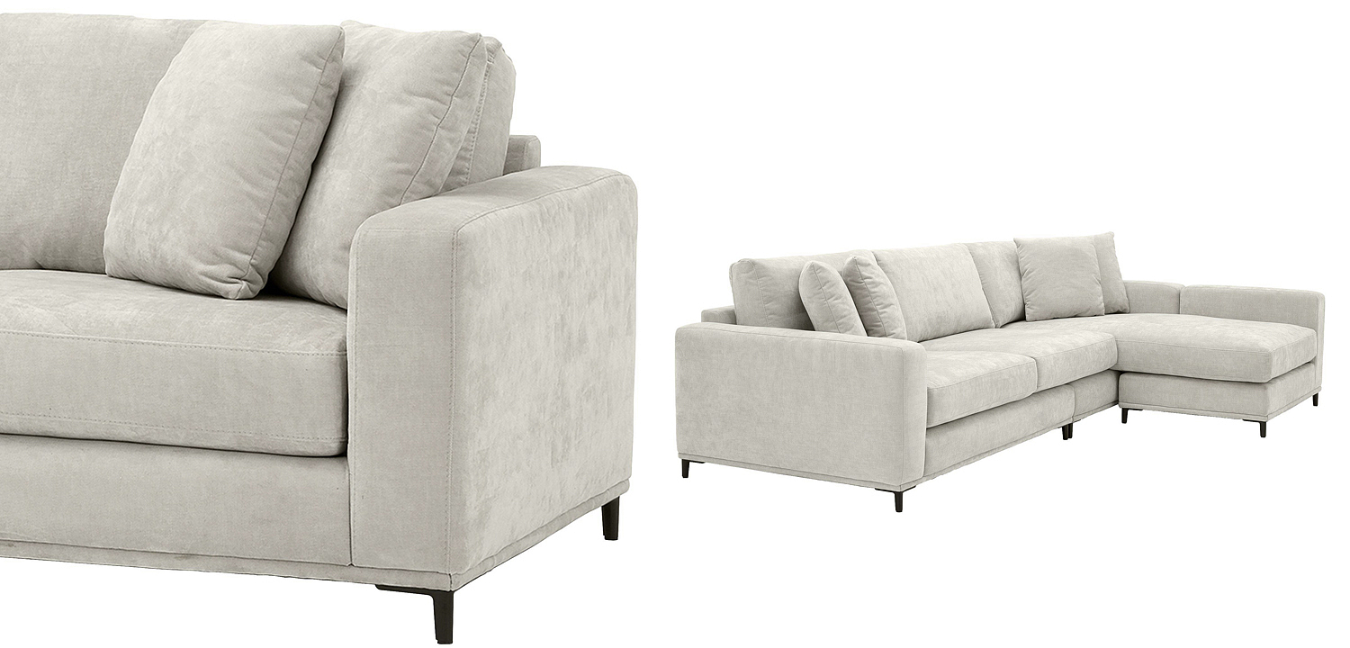 Диван Eichholtz Sofa Feraud Lounge sand Диван Eichholtz Sofa Feraud Lounge sand - Loft-Concept