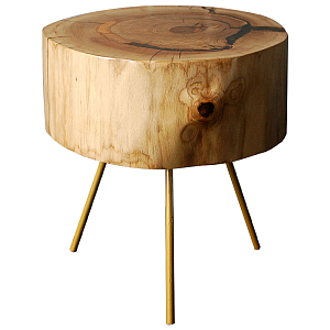 Приставной стол Knapp Industrial Metal Rust Side Table