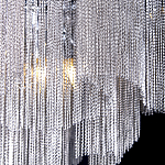 Люстра потолочная с металлическими цепочками Диаметр 99 см Atlantis Chain варинант исполнения - 5 | Loft Concept в Москве