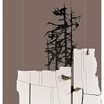 Панно «Скала 2» варинант исполнения - 3 | Loft Concept в Москве