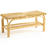 Скамья из ротанга Saveria Rattan Bench варинант исполнения - 1 | Loft Concept в Москве
