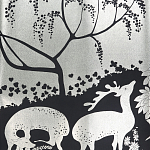 Обои ручная роспись в стиле Арт-деко Rateau Original colourway on Electrum gilded paper варинант исполнения - 2 | Loft Concept в Москве