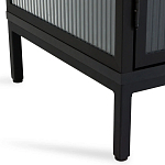 Сервант четырехдверный с рифленым стеклом The Keeper варинант исполнения - 5 | Loft Concept в Москве