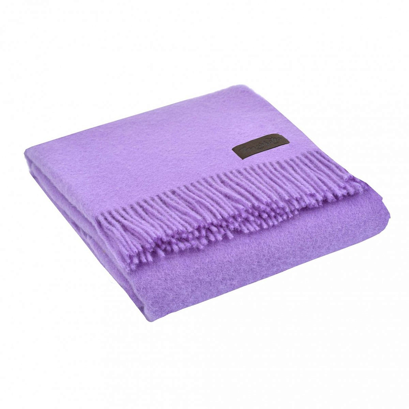 Плед DALIA 3827 Marzotto Violet Dusk ( фиолетовый сумрак ) в Москве | Loft Concept 