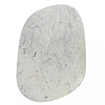 Журнальный столик овальный с мраморной столешницей Decor Showcase варинант исполнения - 2 | Loft Concept в Москве