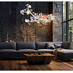 Люстра с цветочным декором Miscellaneous herbs варинант исполнения - 5 | Loft Concept в Москве