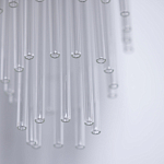 Бра с круглым основанием и длинными прозрачныи стеклянными трубками Nembus варинант исполнения - 6 | Loft Concept в Москве