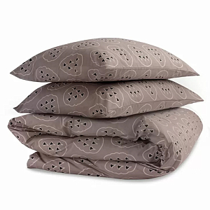 Постельное белье из перкаля с узором Aurora Allure