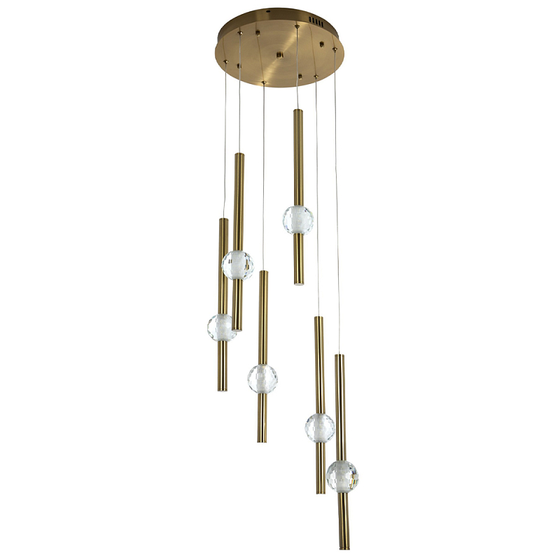   Celestin Spheres Brass Chandelier     | Loft Concept 