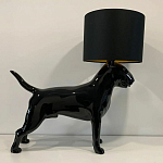 Лампа COLLECTION OF DOGS с абажуром Бультерьер варинант исполнения - 9 | Loft Concept в Москве