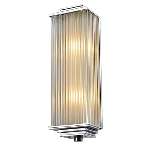 Бра Brion Glass Rectangle Wall Lamp Nickel