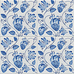 Плитка с узором Сердце варинант исполнения - 1 | Loft Concept в Москве