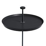 Pin журнальный столик чёрный из натурального дуба и бетона варинант исполнения - 1 | Loft Concept в Москве