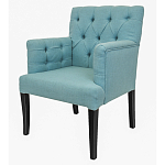 Кресло Addison Chic Armchair blue flax варинант исполнения - 3 | Loft Concept в Москве