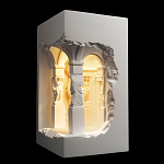 Встраиваемый в стену гипсовый светильник под покраску с колоннами и арками в античном стиле Antiquity Athena варинант исполнения - 5 | Loft Concept в Москве