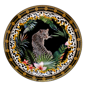 Тарелка TROPICS Leopard