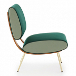 Дизайнерское кресло без подлокотников Gio Ponti ROUND D.154.5 Armchair варинант исполнения - 3 | Loft Concept в Москве