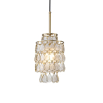 Подвесной светильник с декором из натуральной морской ракушки Iridescent Light варинант исполнения - 1 | Loft Concept в Москве