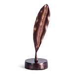 Статуэтка Metal Flowers платина варинант исполнения - 2 | Loft Concept в Москве