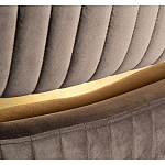 Диван двухместный коричневый Clarisse варинант исполнения - 2 | Loft Concept в Москве