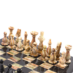 Шахматы настольные из натурального камня Оникс Decorative Thematic Chess варинант исполнения - 2 | Loft Concept в Москве