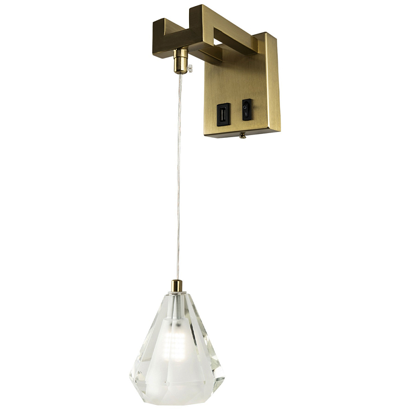     Albain Glass Wall Lamp      | Loft Concept 