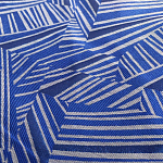 Мебельная ткань Жаккард синий принт 140 см T2-132 варинант исполнения - 1 | Loft Concept в Москве