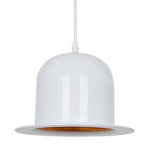 Подвесной светильник Pendant Lamp Banker Bowler Hat White II