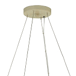 Люстра круглая из толстых деревянных реек Natural Style варинант исполнения - 3 | Loft Concept в Москве