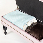 Мягкая банкетка с зоной для хранения Casket Dusty Rose варинант исполнения - 5 | Loft Concept в Москве