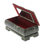 Шкатулка для денег с мозаикой из натуральных камней Stone Casket варинант исполнения - 3 | Loft Concept в Москве