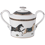 Чайный сервиз из фарфора с изображением лошадей на 6 персон 15 предметов Porcelain Horse Set  варинант исполнения - 3 | Loft Concept в Москве