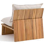 Уличное кресло из массива акации Trivett Wooden Chair варинант исполнения - 4 | Loft Concept в Москве