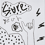 Плитка с узором Граффити 3 варинант исполнения - 3 | Loft Concept в Москве