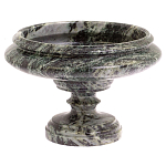 Фруктовница средняя из натурального камня Змеевик Шабровский Natural Stone Fruit Bowls варинант исполнения - 1 | Loft Concept в Москве