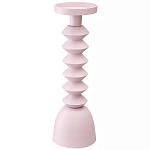 Подсвечник фигурный розовый Bright Accent 36 см варинант исполнения - 1 | Loft Concept в Москве