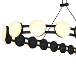 Люстра овальная с круглыми светодиодными источниками света Maxine Light варинант исполнения - 12 | Loft Concept в Москве