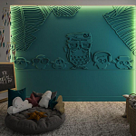 Барельеф OWLS варинант исполнения - 3 | Loft Concept в Москве