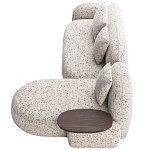 Модульный Диван Orus с кушеткой и столиком варинант исполнения - 4 | Loft Concept в Москве