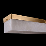 Подвесной светильник линейный из натурального камня Perfection of Geometry варинант исполнения - 3 | Loft Concept в Москве