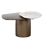 Столик журнальный Promontory с мрамором варинант исполнения - 1 | Loft Concept в Москве