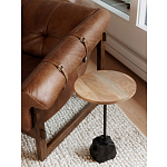 Двухместный диван Duncan винтажная коричневая кожа варинант исполнения - 7 | Loft Concept в Москве