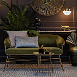 Столик журнальный металлический золотого цвета Modern Rethinking of Traditions варинант исполнения - 2 | Loft Concept в Москве