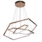 Люстра с 3-мя подвесами в виде шестиугольников Hexagon Horizontal варинант исполнения - 2 | Loft Concept в Москве