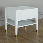 Прикроватная тумбочка с ящиком Elsa Dreams White варинант исполнения - 4 | Loft Concept в Москве