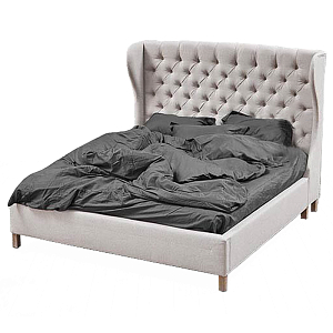 Кровать Aivengo Bed Light Gray