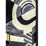 Буфет в гостиную с инкрустацией  Bone Inlay sideboard - 2 doors варинант исполнения - 4 | Loft Concept в Москве