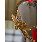 Ваза со стрекозой из фарфора с бронзовыми элементами Paradise Dragonfly варинант исполнения - 6 | Loft Concept в Москве